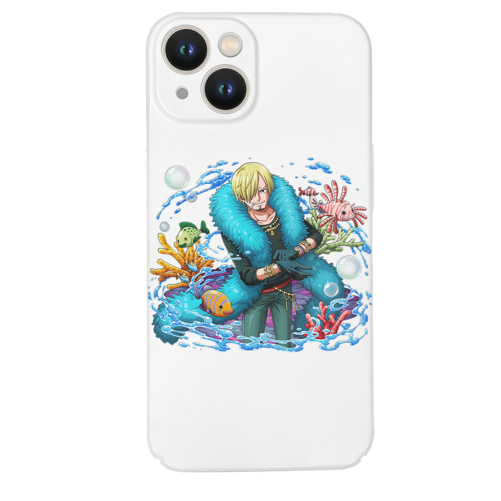 （画像用） ワンピース サンジ ONE PIECE Sanji 【iPhone 14シリーズ対応】ハードケース